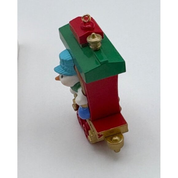 Hallmark Keepsake Cool Caboose Christmas Ornament Santas Holiday Train 2011 - Picture 7 of 11